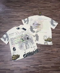 26SS Godspeed Tank program characters print Tee Mens shorts Sleeve T-shirt