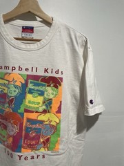 VINTAGE ANDY WARHOL CAMPBELL’S POP ART T SHIRT M – ROY LICHTENSTEIN KEITH HARING