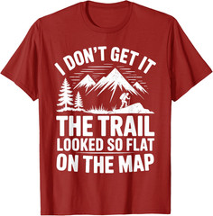 Best Hiking Art for Men Women Outdoor Hike Gear Hiker Hiking T-Shirt