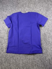 Carhartt Medical Scrub Shirt Mens Small Purple V Neck Force Rugged Flex New