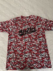 Virginia Beach Misfits Red And Gray Digital Camo Shirt #42