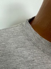 Vintage 90s Pluma Shirt Men Large Minimal Grunge Blank Heavyweight Long Sleeve