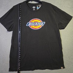 Dickies Shirt Mens 2XL XXL Black Regular Fit Classic Casual Logo Work Wear NWT