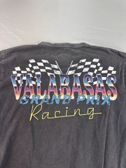 Valabasas Vintage T-Shirt Mens 2XL Black Faded Look Shirt 7th Annual Racing