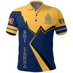 Mens Sri Lanka Summer Polo T-Shirt Souvenir Short Sleeve Tee Tops Casual T Shirt