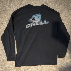 O’Neill, Vintage (Early 2000s) Men’s Black Long Sleeve, Size XL