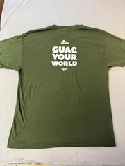 Del Taco Employee T-shirt Fresh Guacamole Guac Your World XL