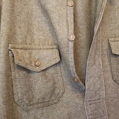 Civil War men’s long sleeve shirt wool tweed “Duquesne” OLD antique
