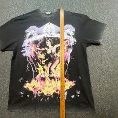 Represent Reign In Pain Shirt Large Mens Black Graphic Distressed Streetwear