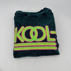 Vintage Kool T-Shirt Mens Size XL Cigarettes Tie Dye Single Stitch USA 90s Green