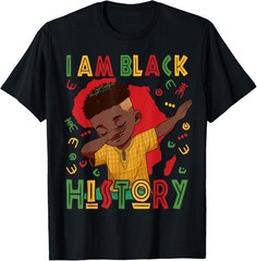I Am Black History Boy Black History Month T-Shirt