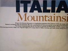 NWT Mad Engine Small Italian Mountainside Italia Ski Dolomiti Queen of Dolomites
