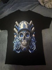 Los Angeles Dodgers Graphic T Shirt Sz: L