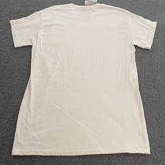 Eldon T-Shirt Mens Medium Cream Avocado Guacamole Cotton Casual Funny Dad