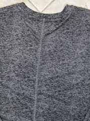 Ted Baker London L/S Rib Crew Loungewear Tee Shirt Mens L Grey Heather NWT