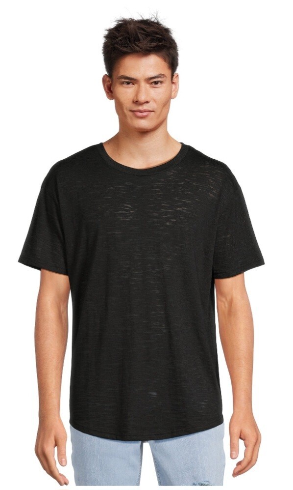 New No Boundaries Mens Burnout Tshirt Size M(38-40)
