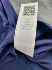 True Religion Men’s Silver Buddha SS Crew Neck Tee in navy, size M