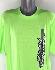 Muscle Cars At The Strip Lime Green Las Vegas Tee T-Shirt Men XL