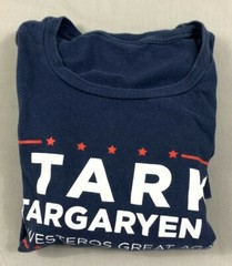Game of Thrones T Shirt Mens Xtra Large XL Stark Targaryen Logo Dark Slate Blue