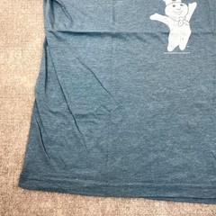 Vintage 2011 Pillsbury Doughboy Poke Me T-Shirt Men XL Blue Heather Short Sleeve