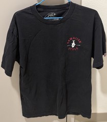 Hawaii T-shirt Black L, Hawaiian Style. Reef Huntah. Octopus, Poke. 100% Cotton