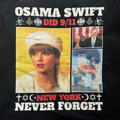 911 Osama Bin Laden George Bush Y2K Grunge T-shirt