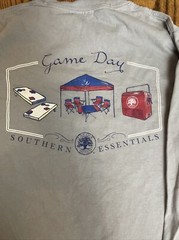 Men’s Live Oak Brand Game Day Southern Essentials Long Sleeve Tee Shirt – Small