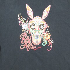 Bad Ass Coffee Shirt Mens XL Black Naples Florida Sugar Skull