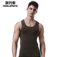 Men Sexy Tank Tops Y-back Cotton Sleeveless Tee Bodybuilding Undershirts Gym Top