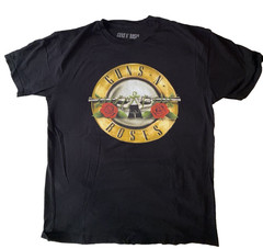 Guns N Roses T-Shirt – Black – Large–FREE SHIPPING