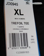 NEW MEN’S ADIDAS ORIGINALS GOLD TREFOIL SHIRT ~SIZE XL #JD0945
