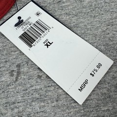 NWT Polo Ralph Lauren Custom Slim Reversible Graphic T-Shirt Gray/Red Mens Sz XL