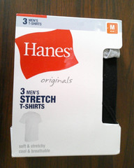 Men’s Hanes T-Shirts Size Medium Stretch Crew Neck – Short Sleeve Undershirts