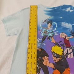 Naruto Shippuden Anime Viz Media Tie-Dye Shirt Blue Size M Condition Is Pre-Own