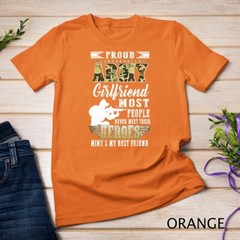 Womens Proud Army Girlfriend Most People T-Shirt Unisex T-shirt