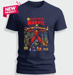 Captain Marvel T-Shirt – Jim Starlin Art – Thanos – Drax the Destroyer – #32