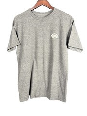 Dickies Workwear Gray Graphic T Shirt Men’s Medium Back Print Short Sleeve
