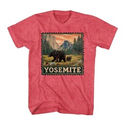 Yosemite National Park Shirt Half Dome Souvenir Shirt Stamp Outdoor Wildlife Tee