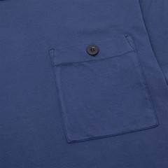 Ten C Manica Corta T-Shirt Blue Night