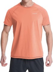 Men’s Rash Guard Swim Shirt UPF 50+ Quick Dry Loose Fit Surfing Fishing Tee