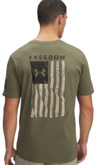 Under Armour Freedom Flag T-Shirt – Marine OD Green / Desert Sand – New