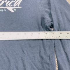 Rip Curl Mens South Africa Surfing Co Long Sleeve Graphic T-Shirt Navy Blue 2XL