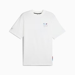 NWT Puma Men’s XXL BMW MMS Motorsport stacked logo Graphic Tee white