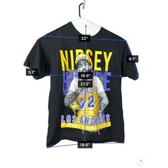 Nipsey Hussle Shirt Mens Large Black Los Angeles Graphic Hussle Motivate Tee