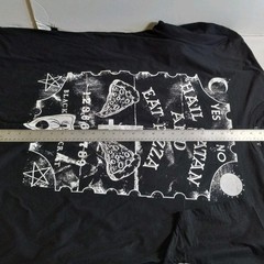 PREOWNED BLACK CRAFT VI OUIJA BOARD T SHIRT BLACK MENS 3XL