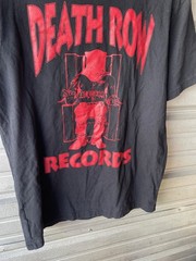 Death Row Records 30th Anniversary Shoe Palace T-Shirt Embroidered Logo Men’s M