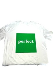 Men’s SHEIN Perfect Square White T-Shirt Size XL Comfy Soft Material