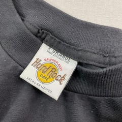 Vintage Hard Rock Cafe T-Shirt Men Sz XL Cancun Mexico Graphic Music Tee 90s