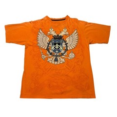 Avirex Eagle Crest Short Sleeve T Shirt Men’s Medium Y2K Grunge