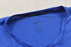 Nike Pro Dri-FIT Blue Short Sleeve Training Shirt Men’s XXL Athletic Performance